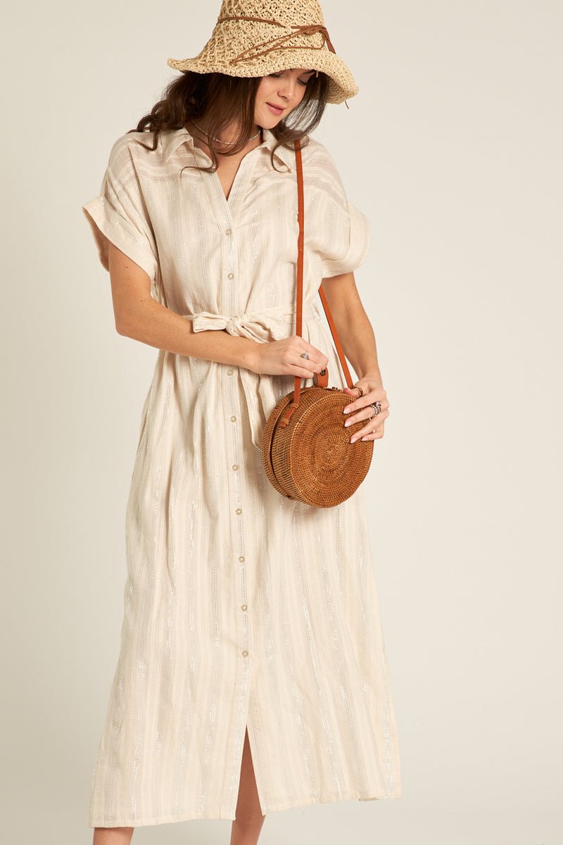 knee length dresses for ladies Women's Zaria Pleated Sleeveless Silk Midi Dress S/M/L Nude Mean Blvd M / Nude