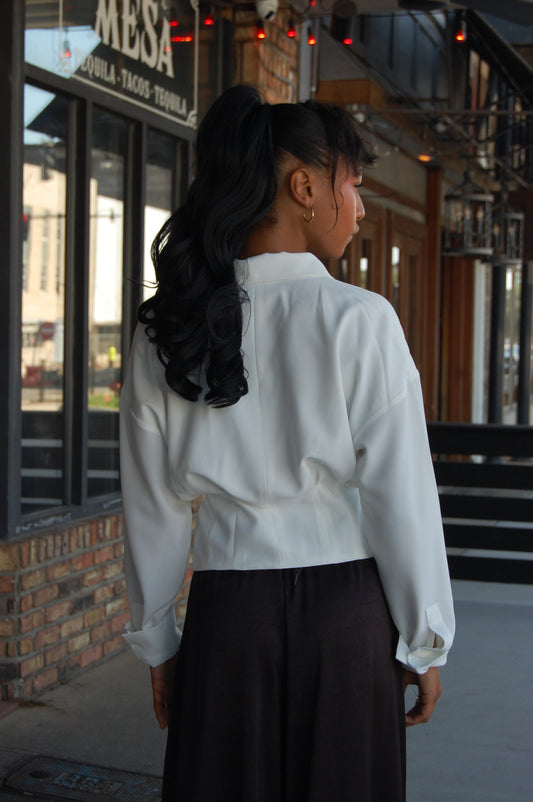 Front Tie Jacket
