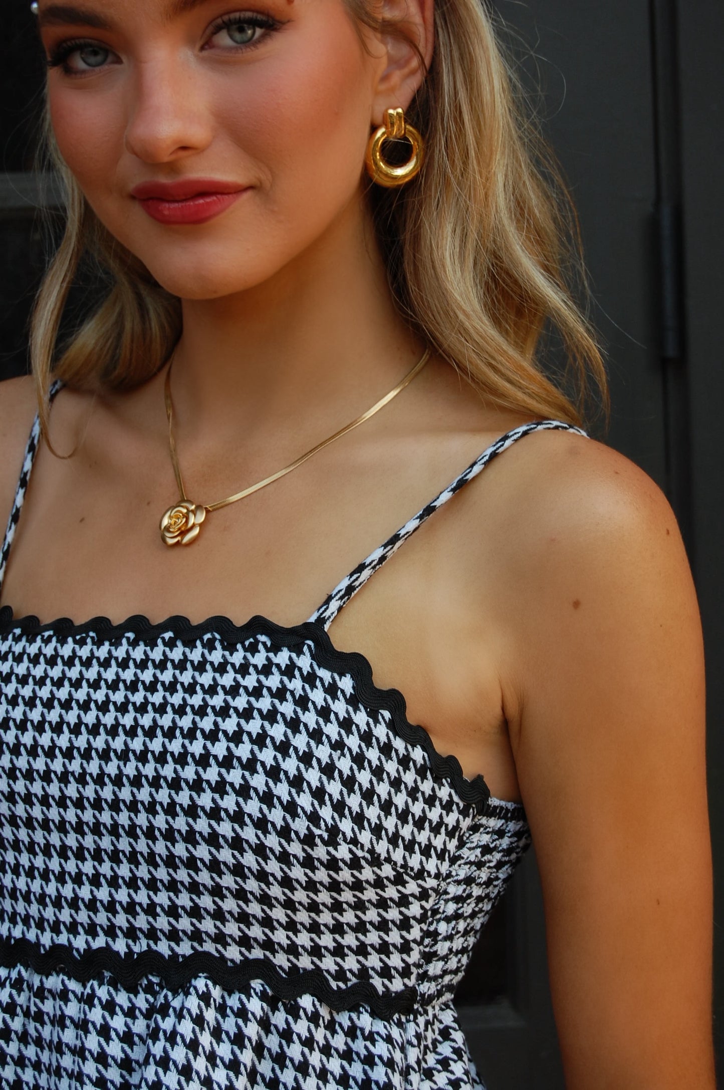 Houndstooth Top Set