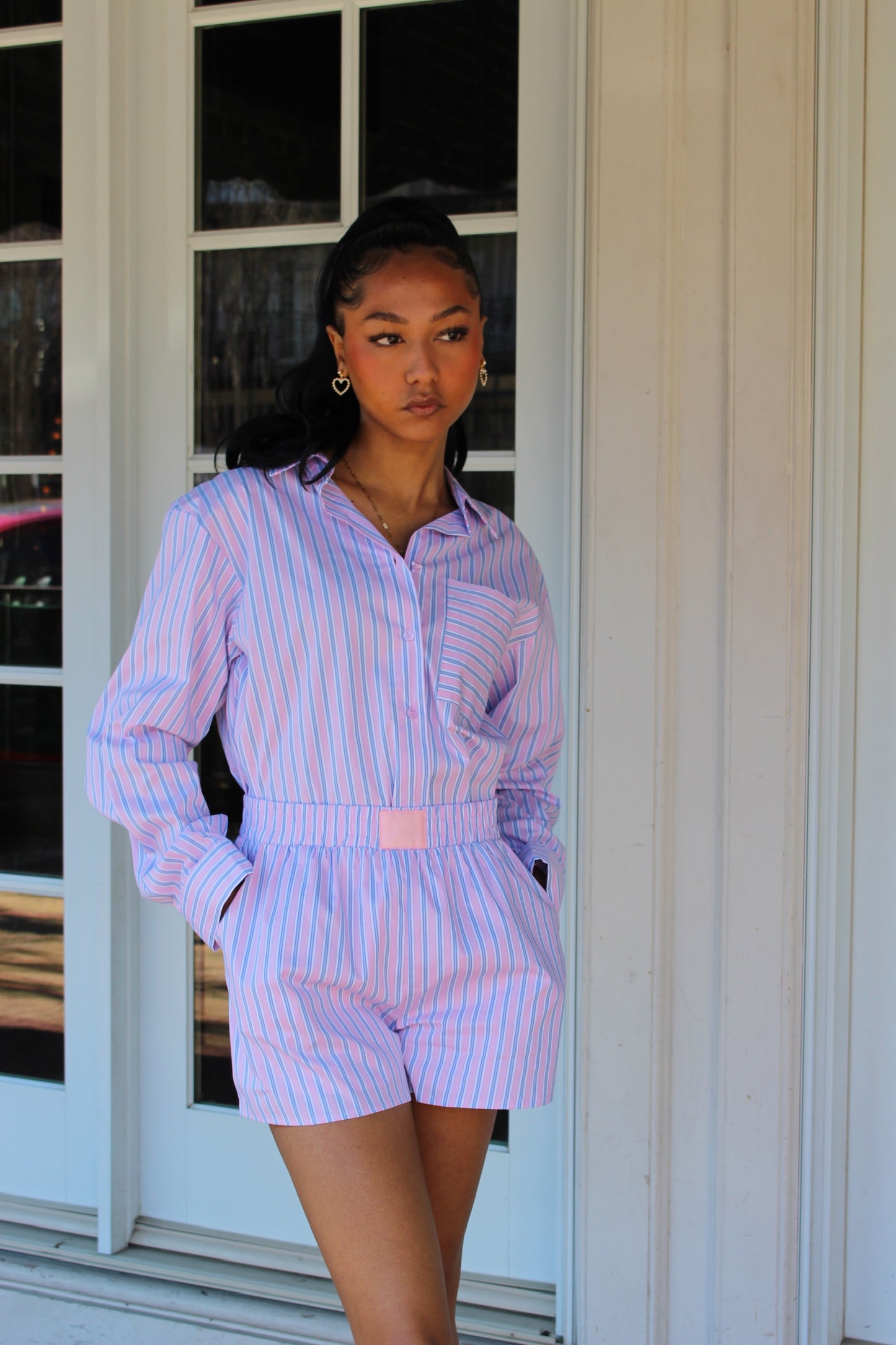 Cotton Candy Shorts Set
