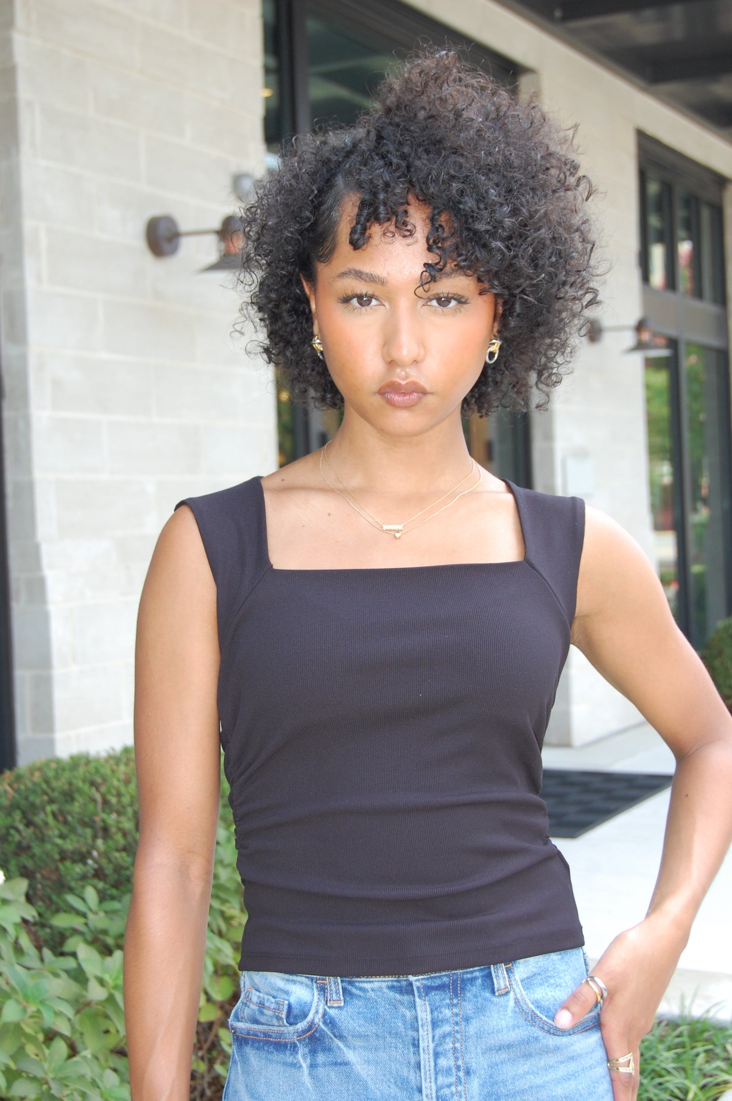 Ruched Tank