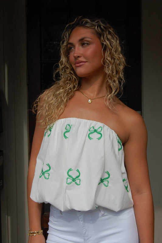 Bubble Bow Top