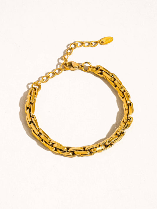 Kolt 18K Gold Non-Tarnish Thin Chain Bracelet