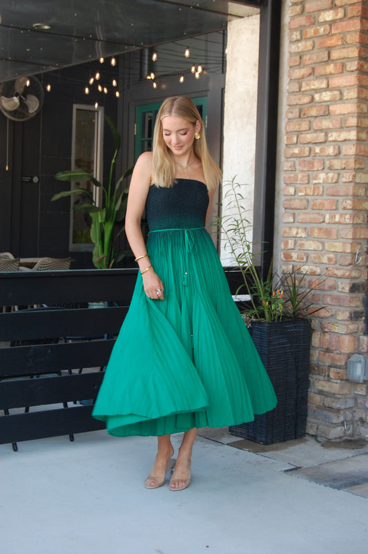 Ombré Tube Dress