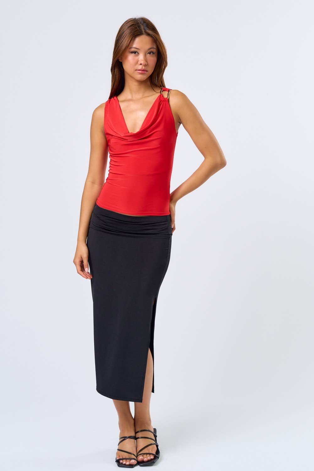 Metal Trim Cowl Top