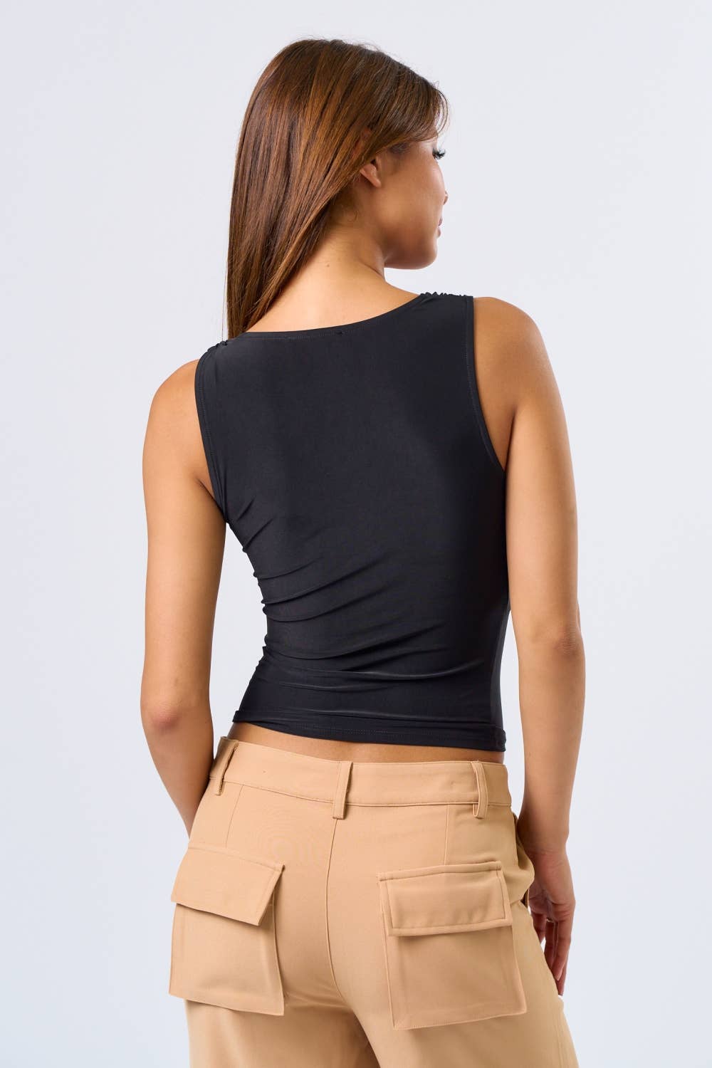 Metal Trim Cowl Top