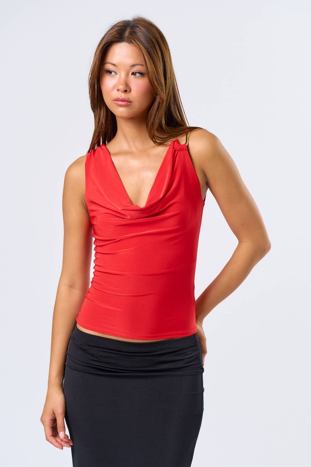 Metal Trim Cowl Top