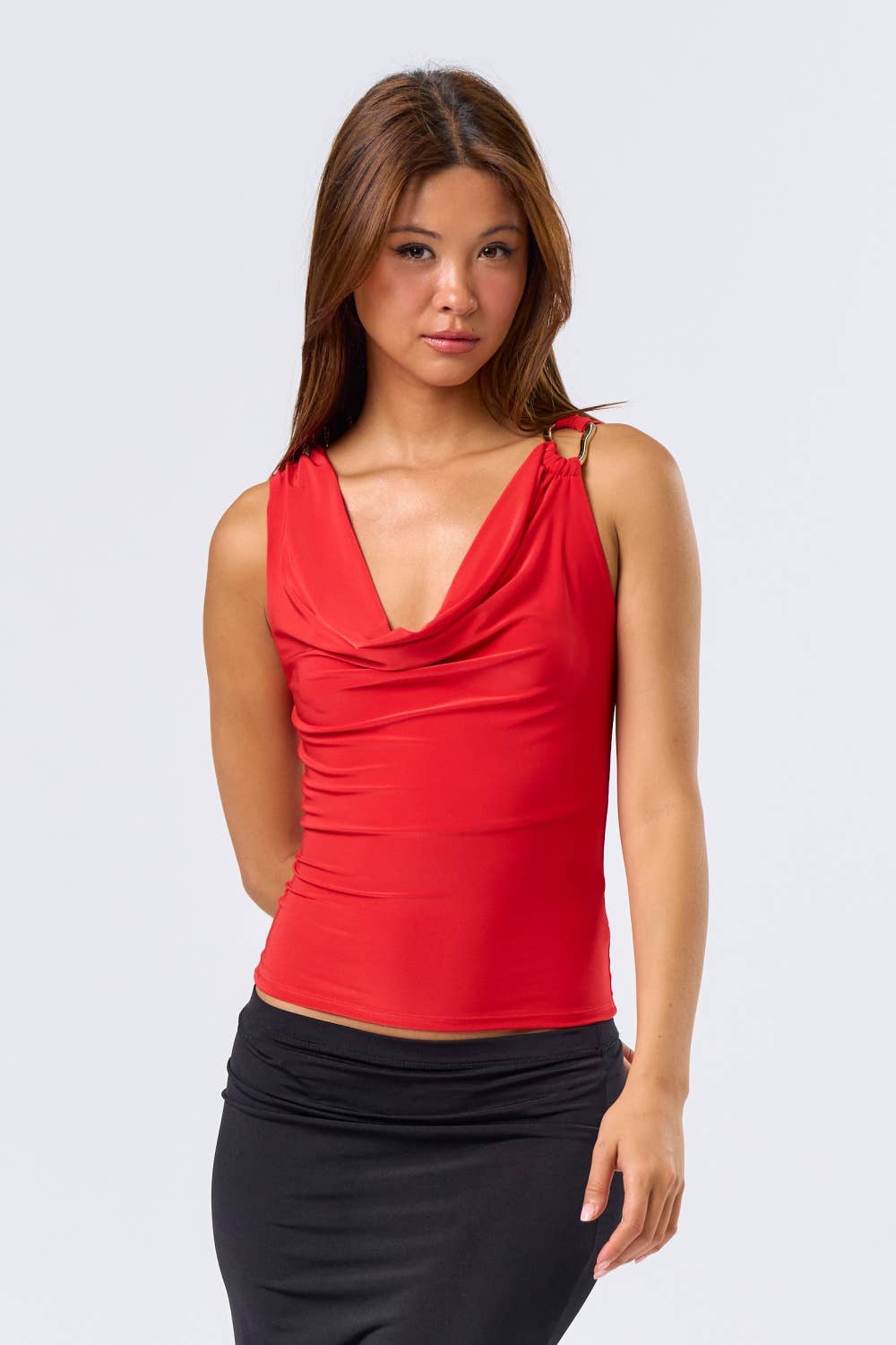 Metal Trim Cowl Top
