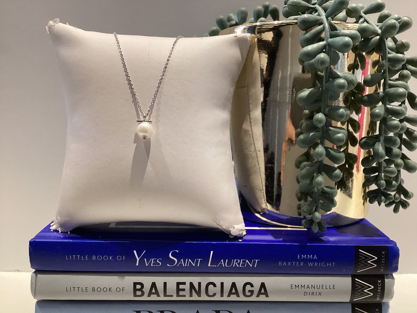 Bar Pearl Pendant