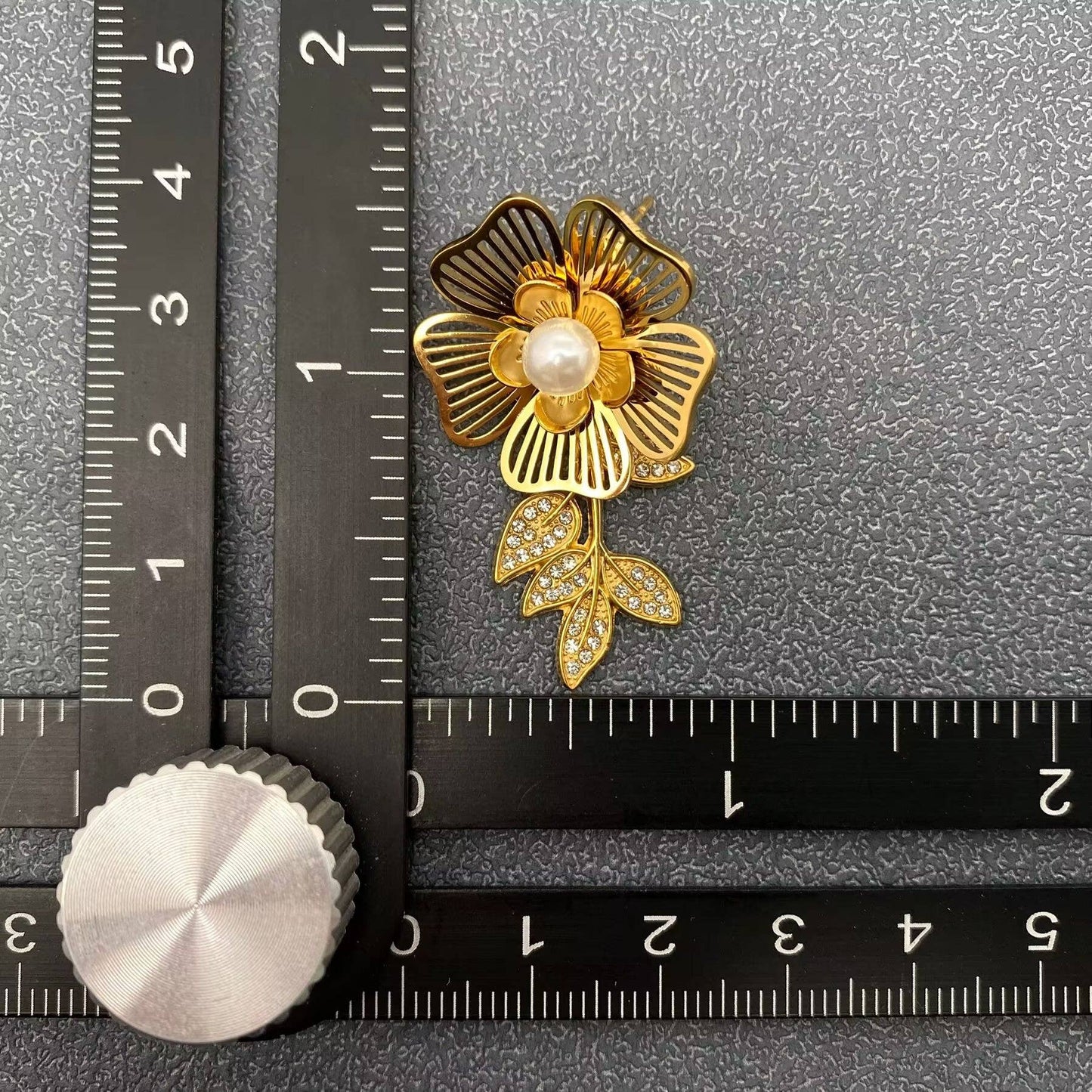 Flower Post Non-Tarnish Earrings