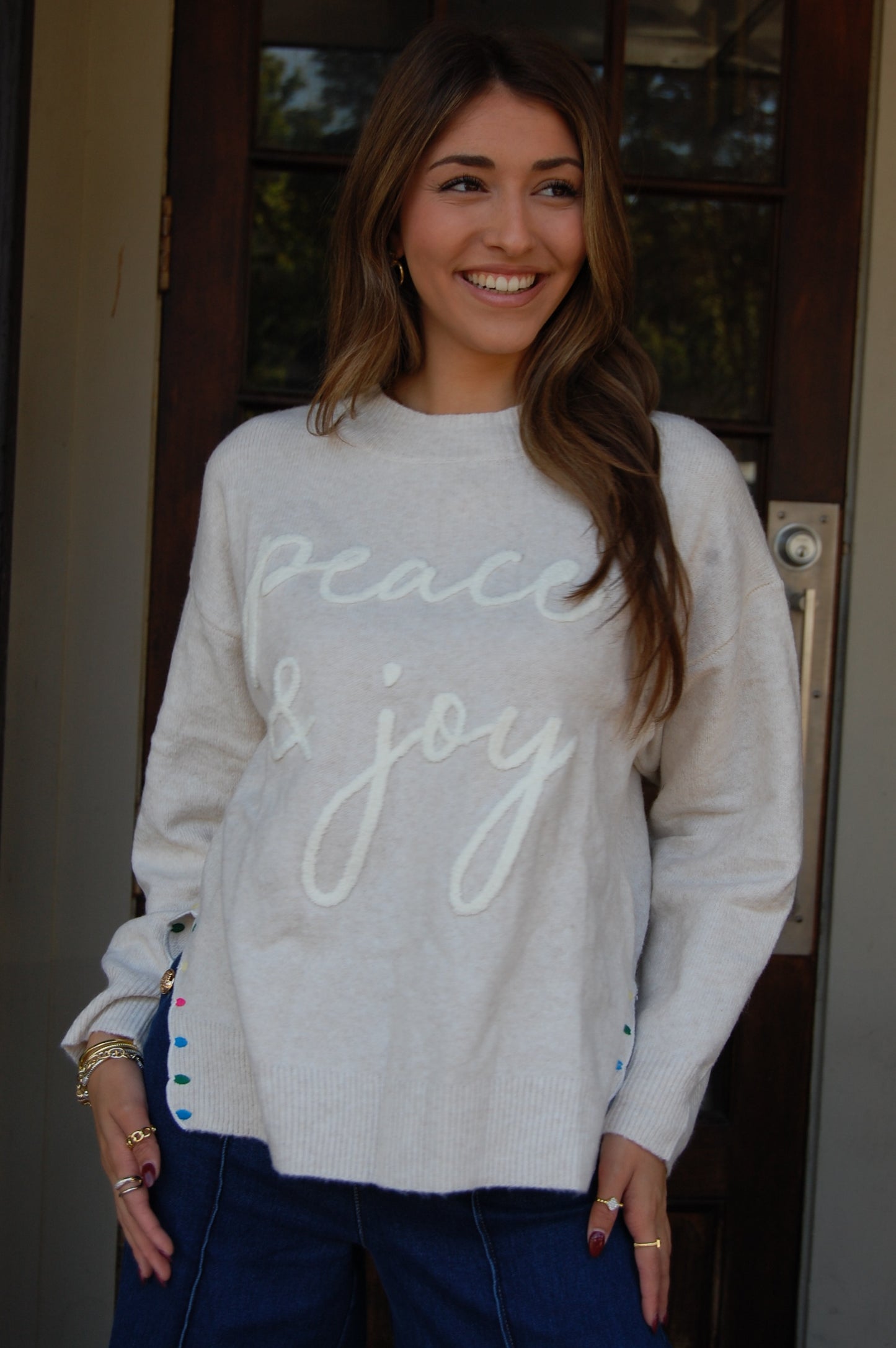 Peace And Joy Sweater