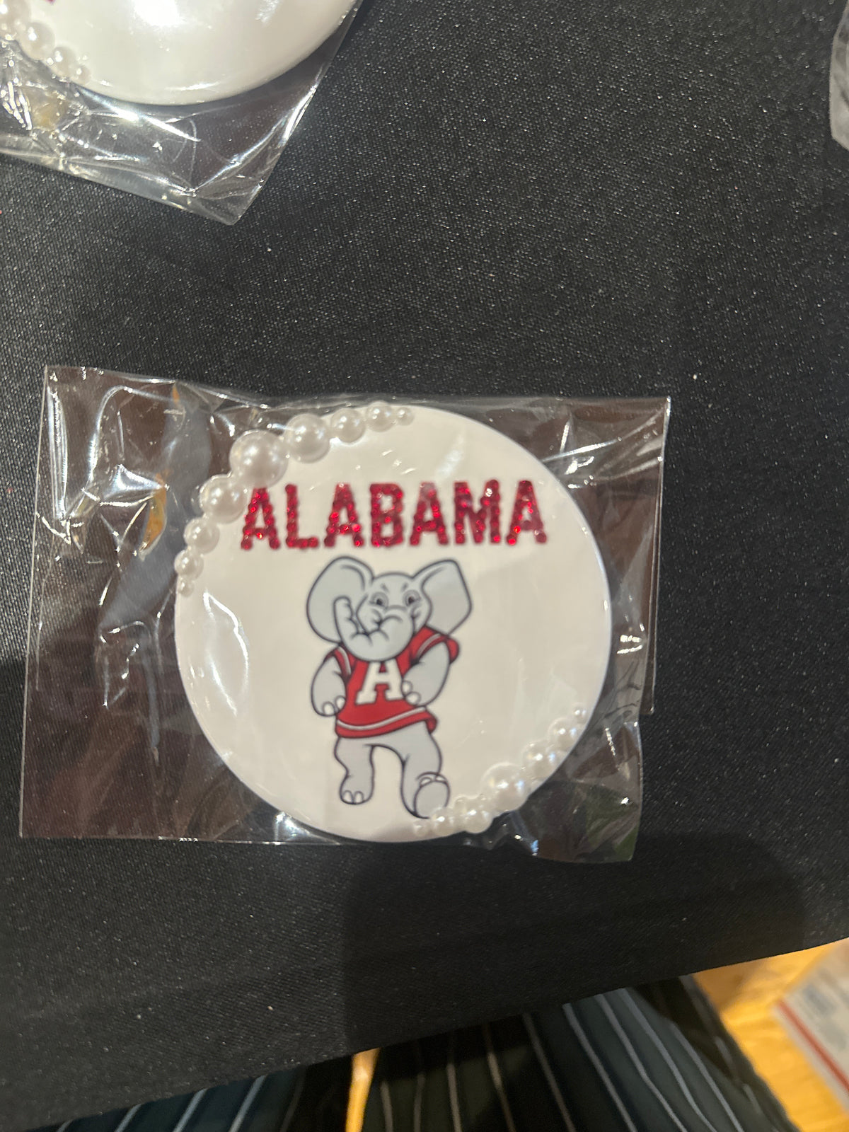 Elephant Pearl Button