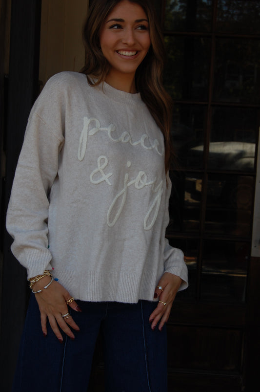 Peace And Joy Sweater