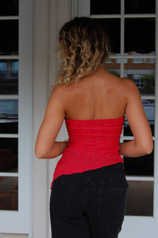 Textured Tube Top