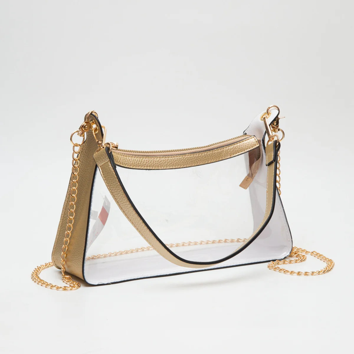 Satchel Bag With Chain