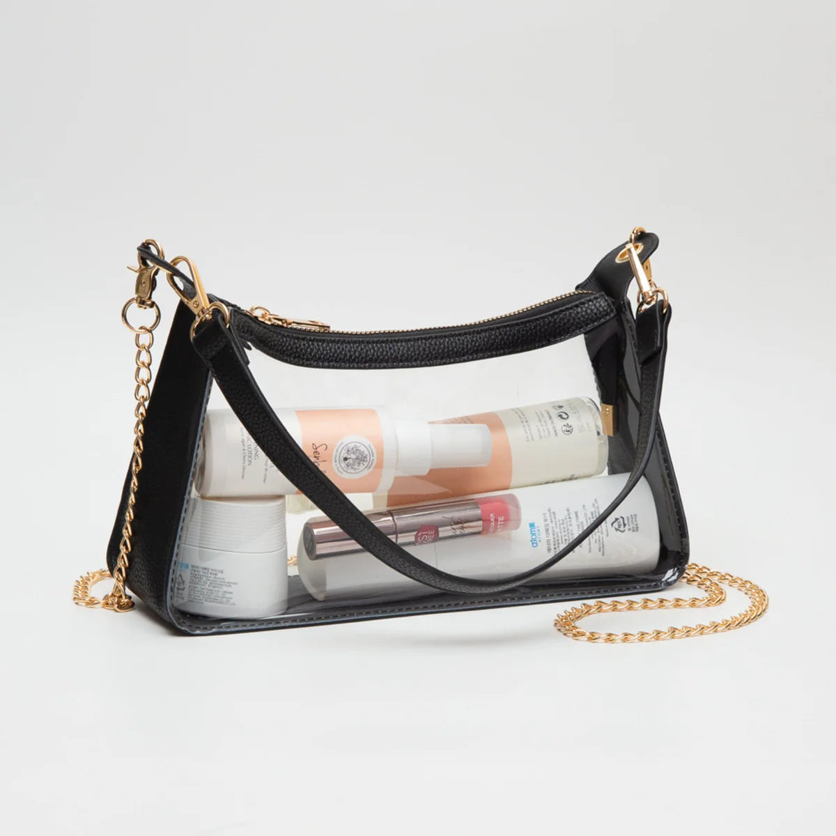 Satchel Bag With Chain