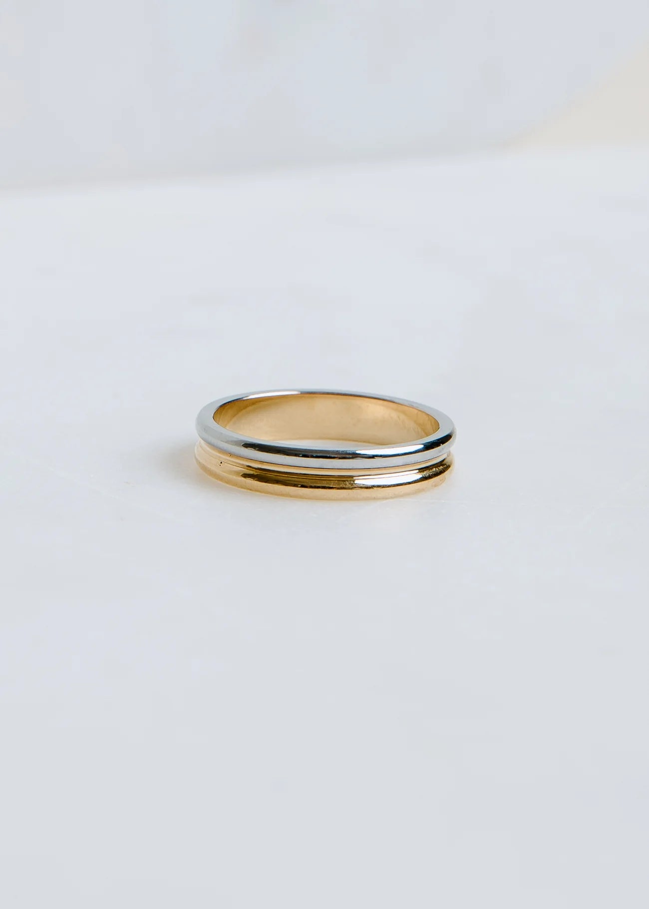 Non-Tarnish Hollin Intermix Ring