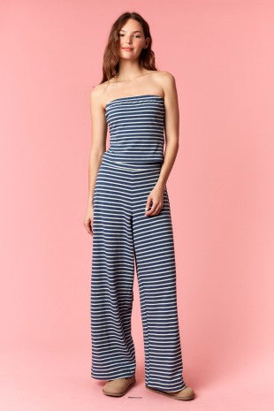 Striped Tube Top Set