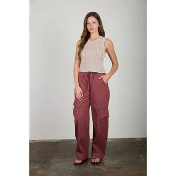 Tapered Cargo Pants