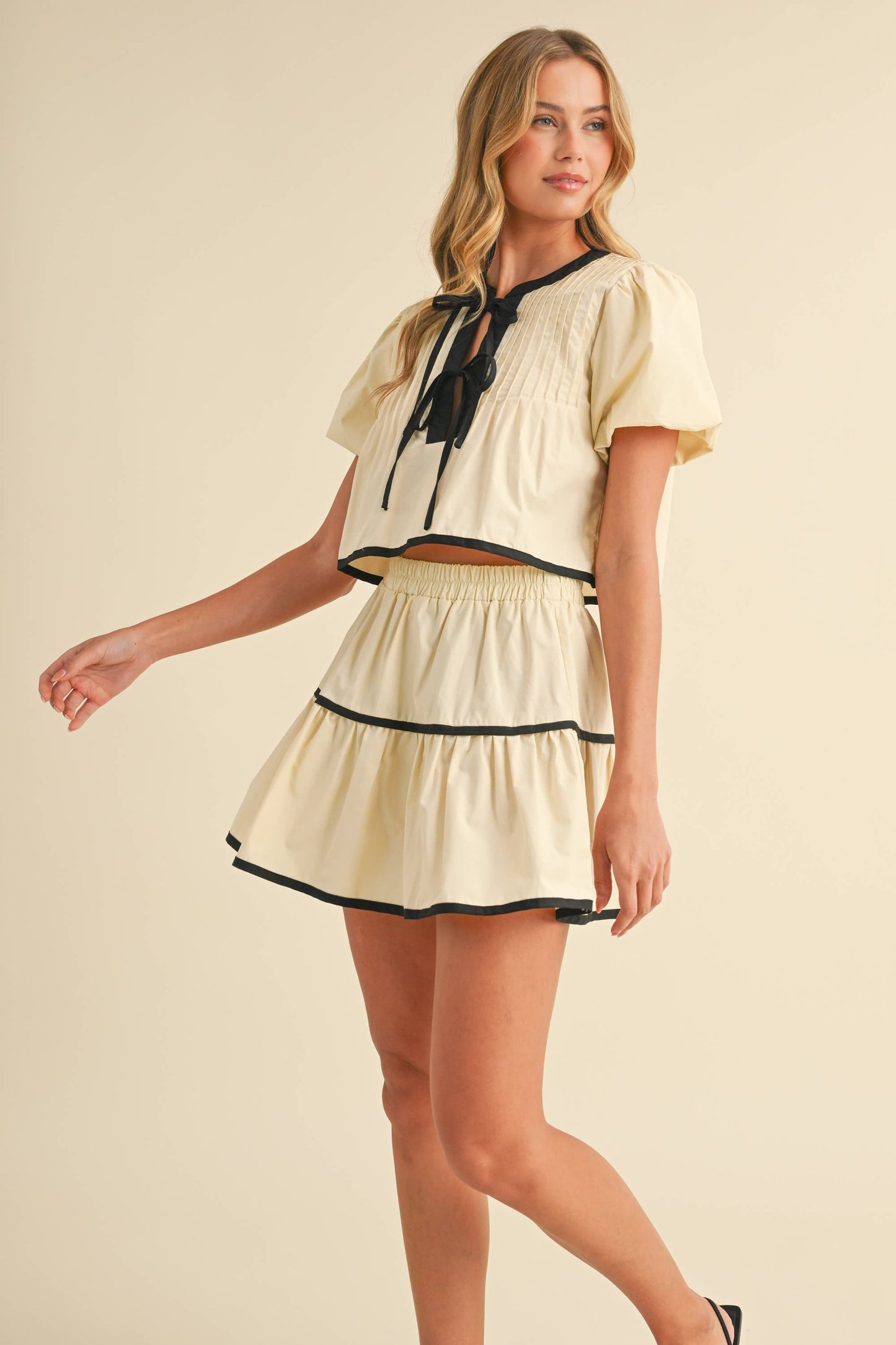Tiered Set Skirt
