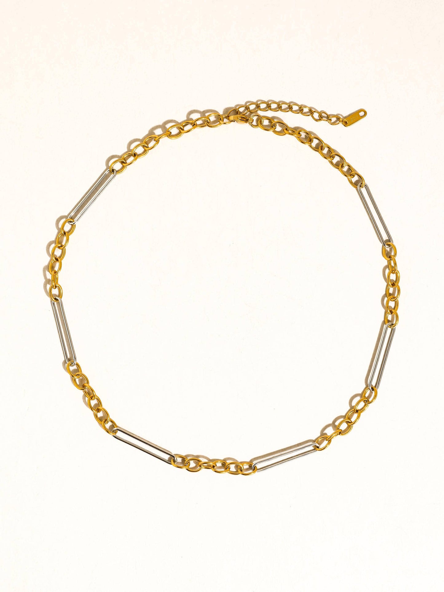 Non-Tarnish Mixed Chain Necklace