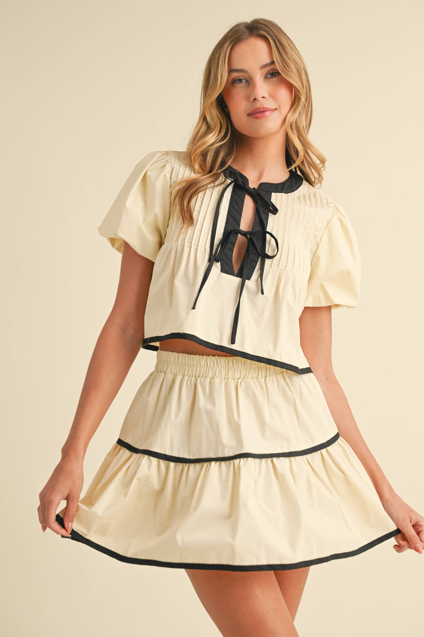Tiered Set Skirt