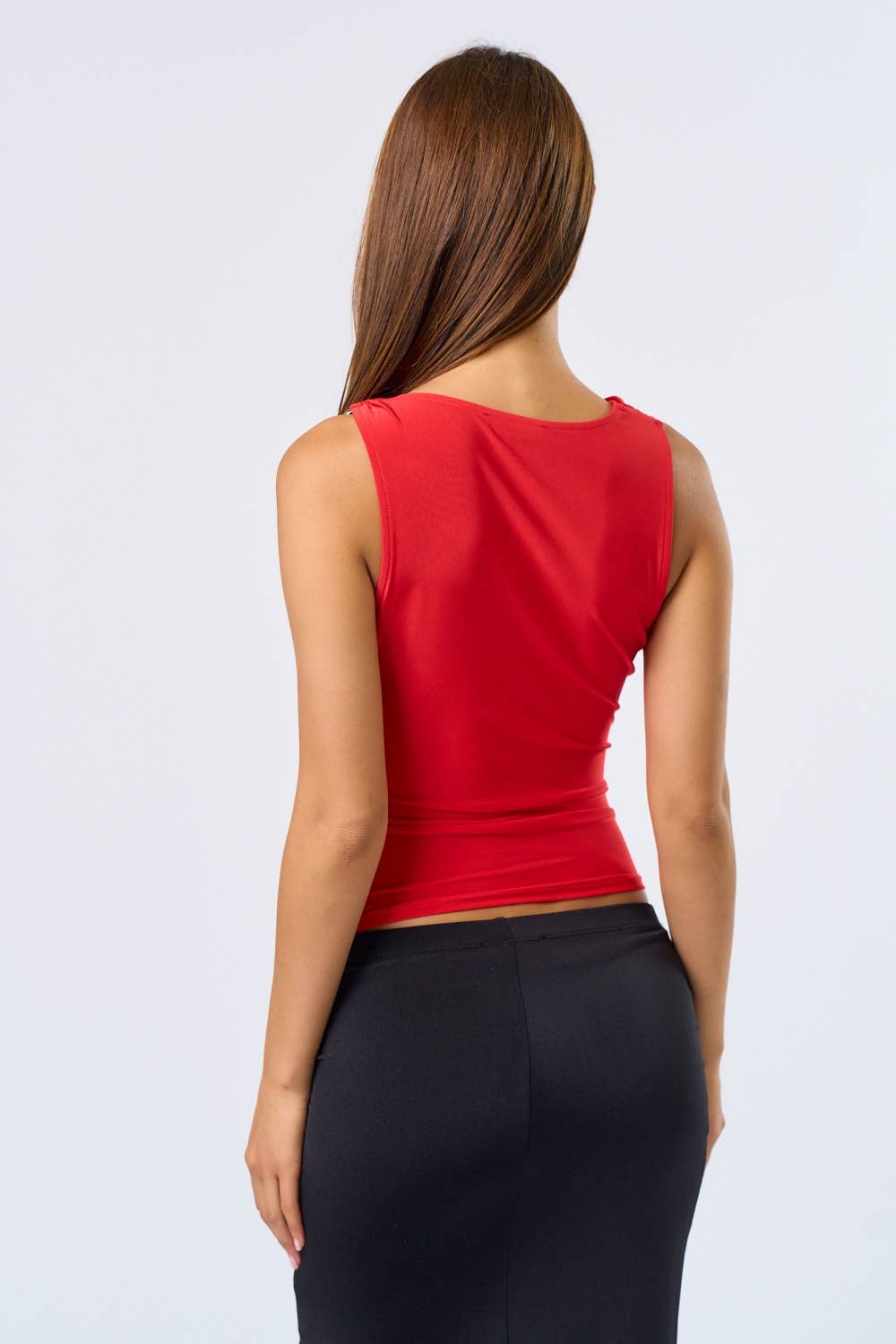 Metal Trim Cowl Top