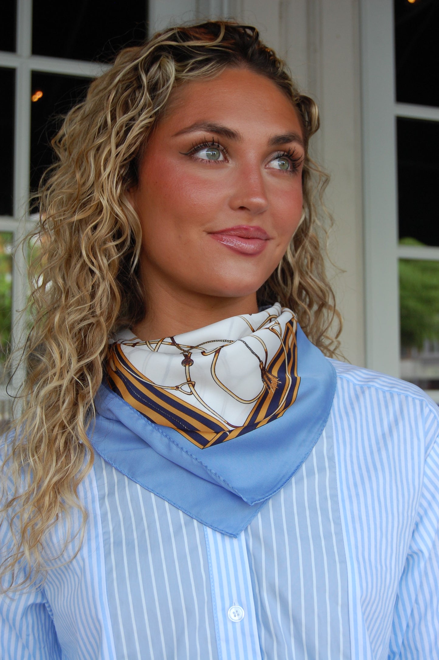 Tassels Square Scarf