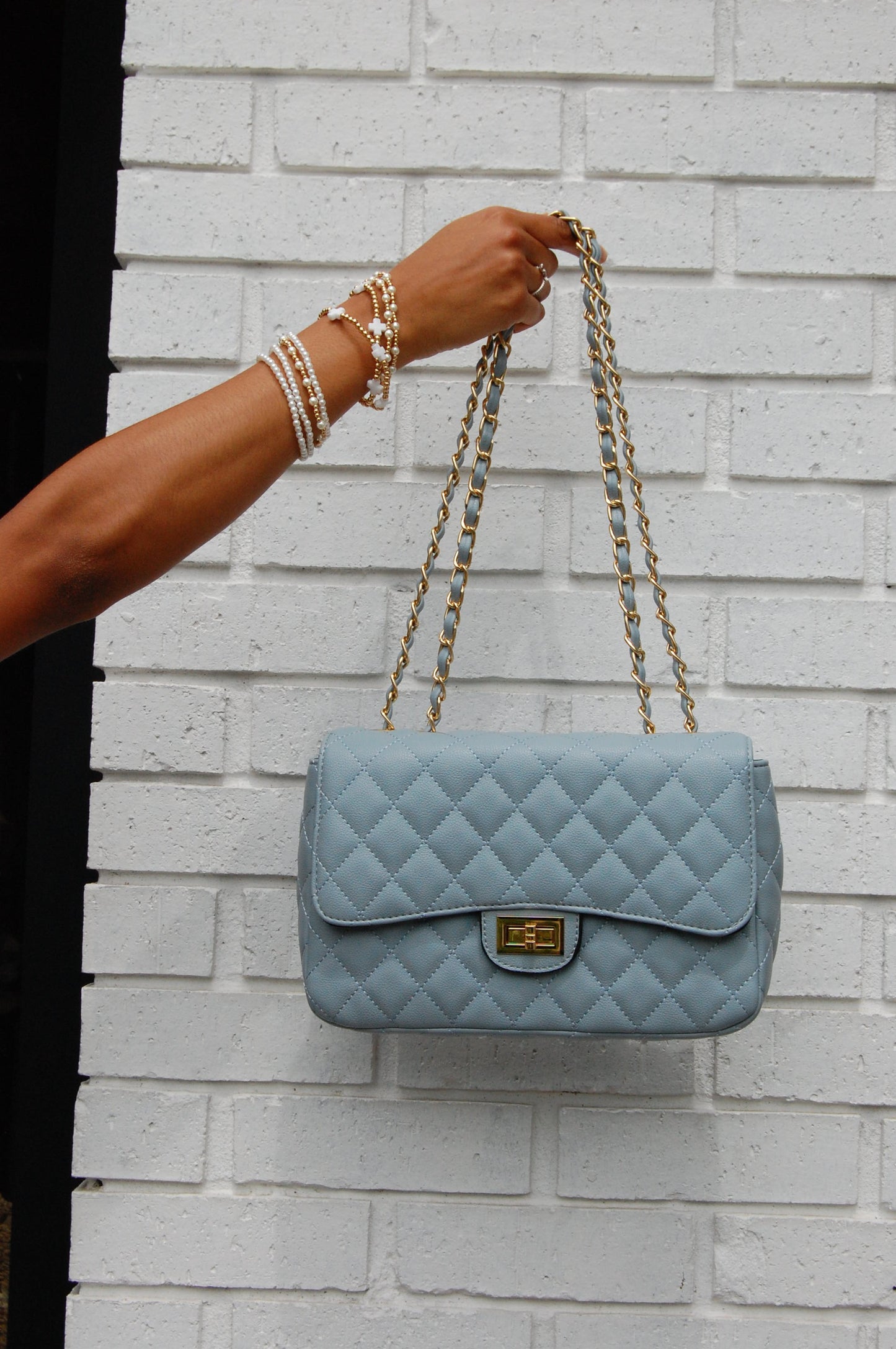 Elizabeth Quilted Crossbody Bag