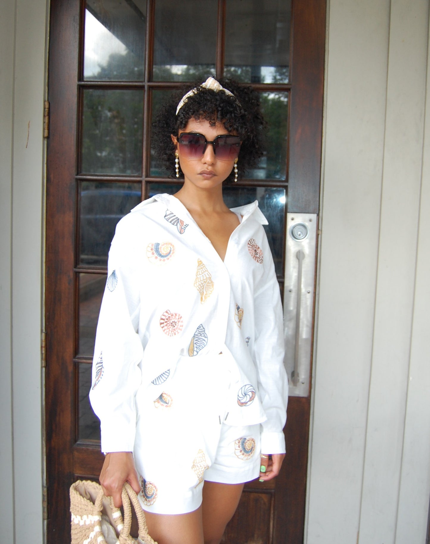Seashore Linen Top