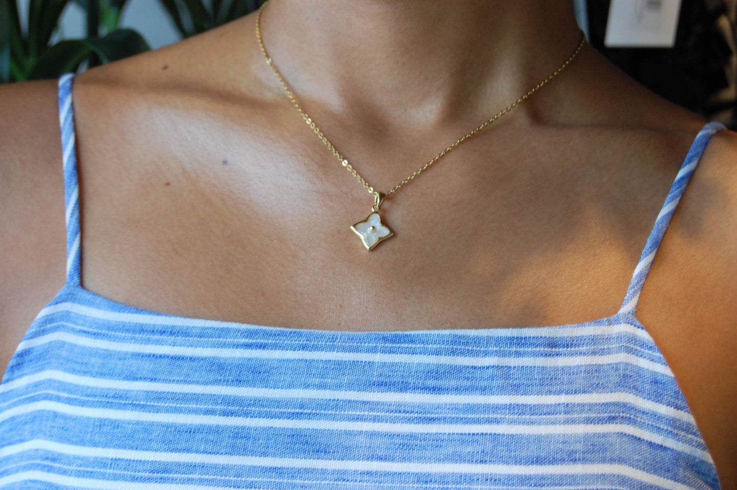 Staple Pendant Necklace