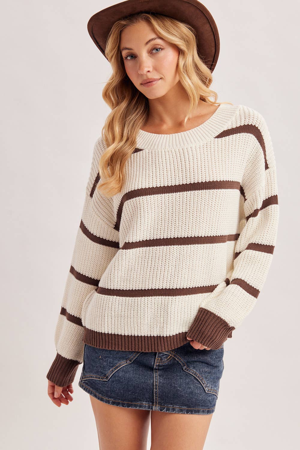 Slouchy Knit Sweater