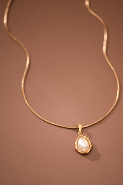 Non Tarnish Pearl Pendant