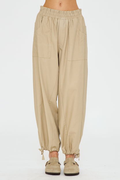 Smocked Waist Pants