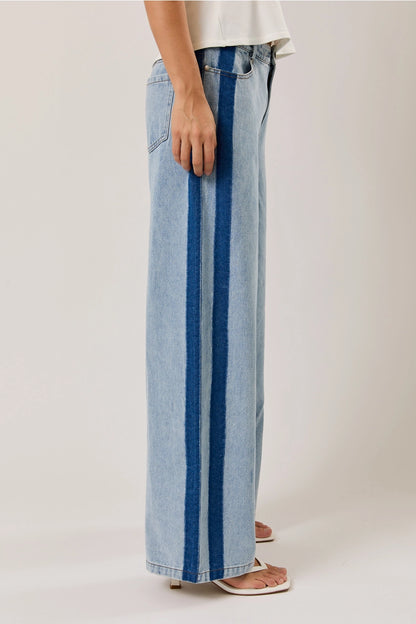 Side Stripe Jeans