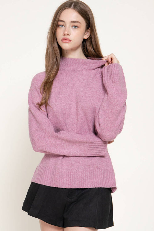 Mock Neck Sweater