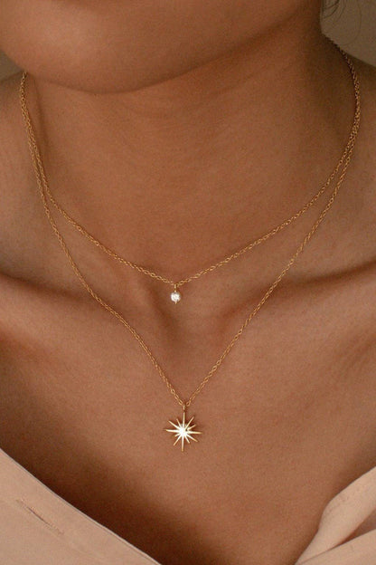 Non Tarnish Star Necklace
