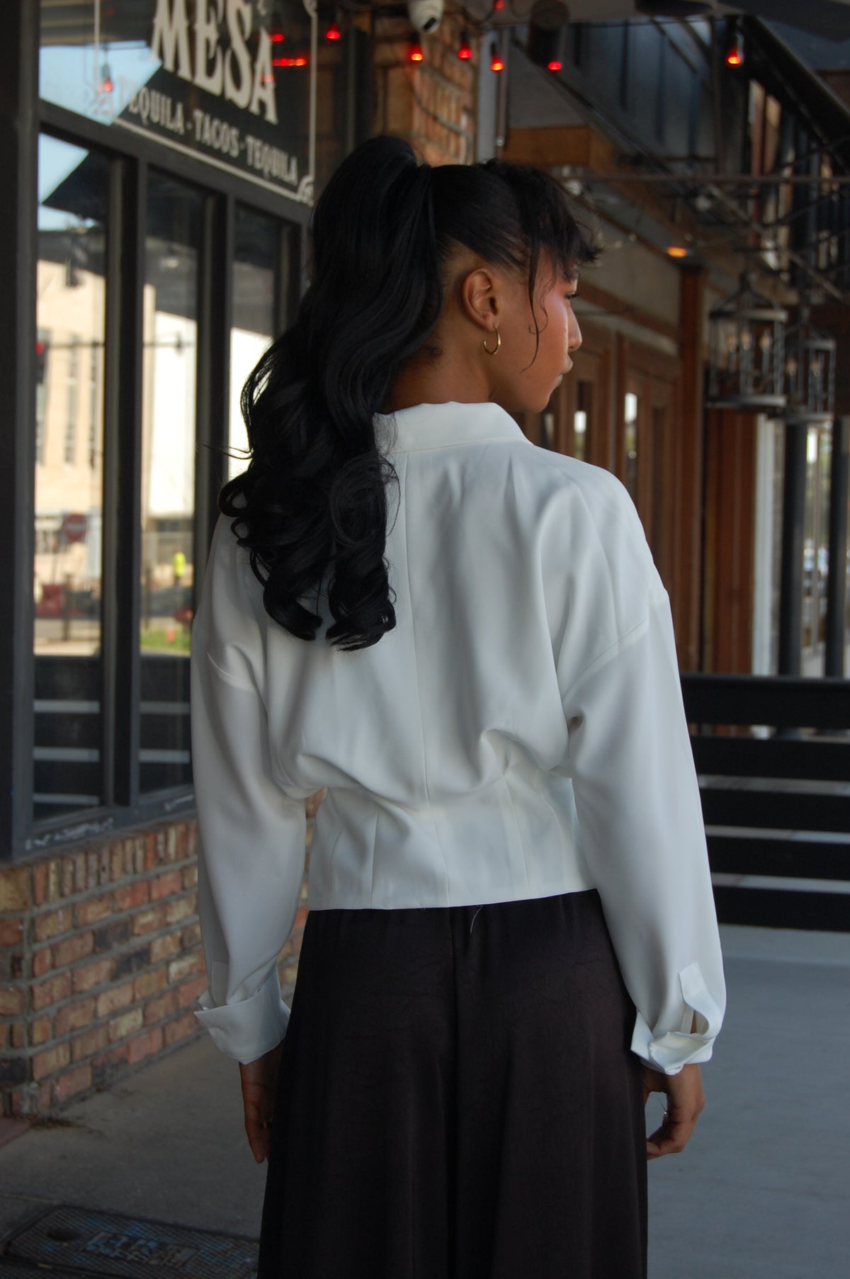 Front Tie Jacket