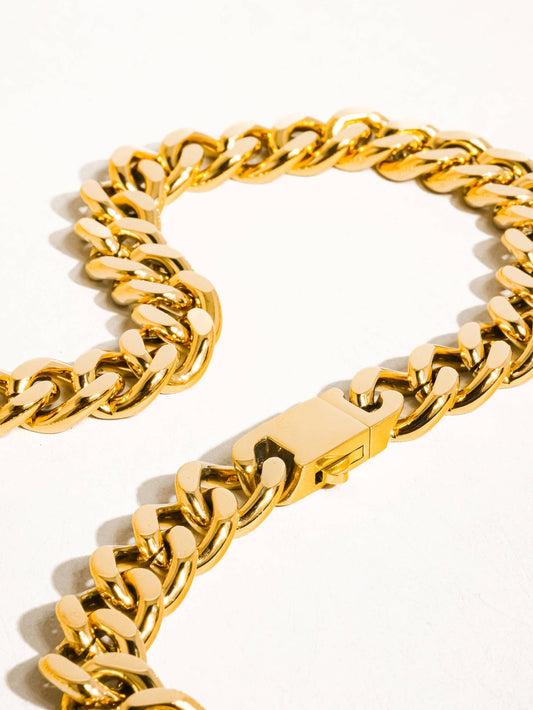 Will Non-Tarnish Classic Bold Chain Necklace