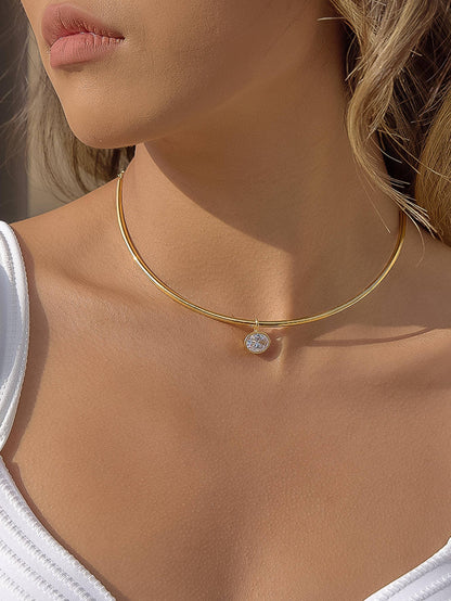Non-Tarnish Classic CZ Choker