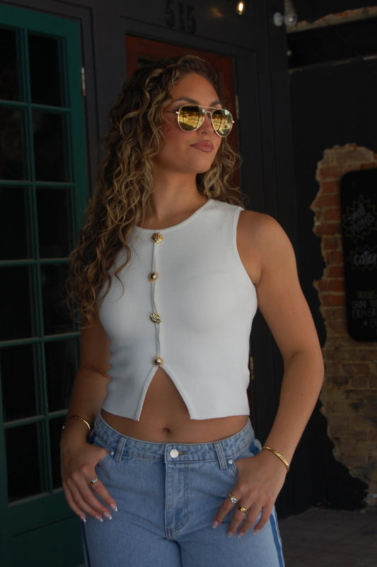 Seashell Knit Vest