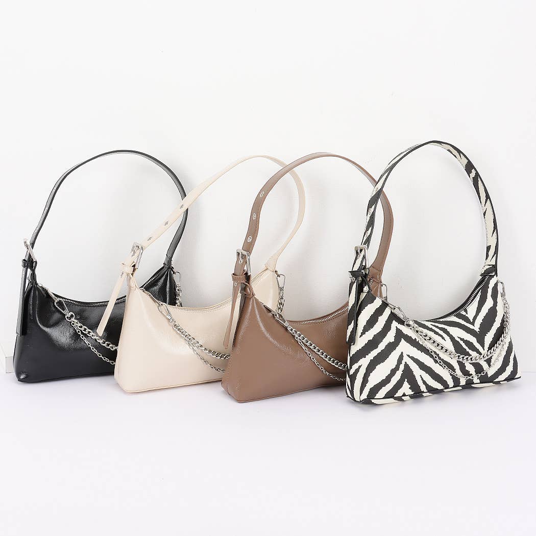 Metal Chain Shoulder Bag