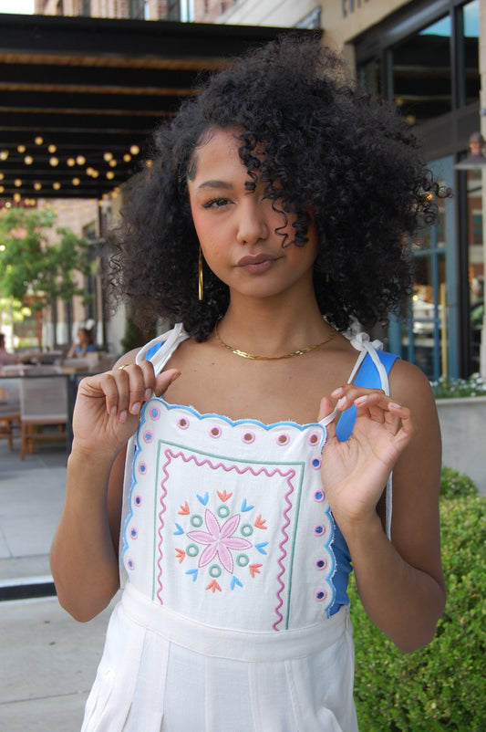 Embroidered Jumpsuit