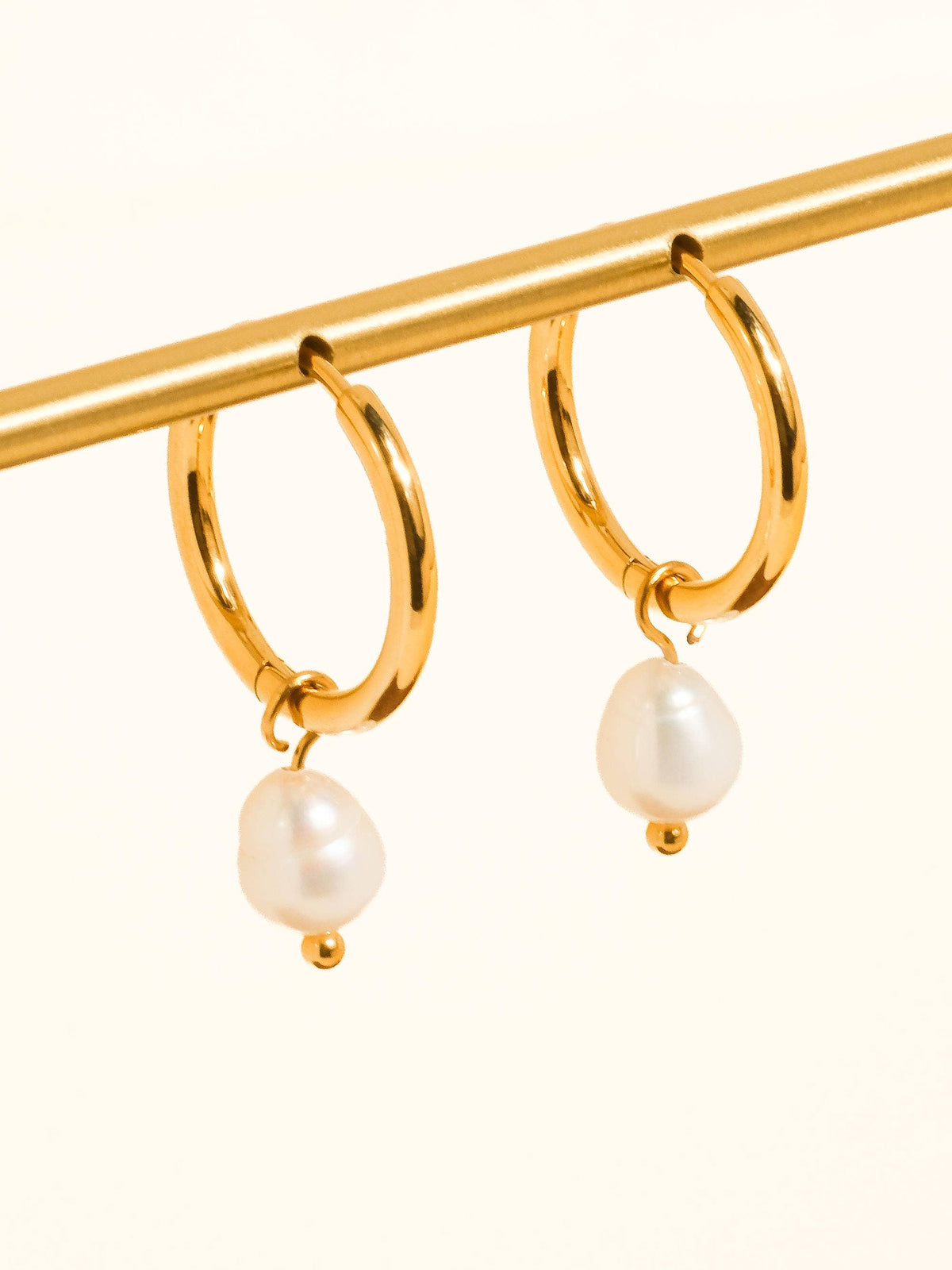 Non-Tarnish Classic Pearl Drop Earrings
