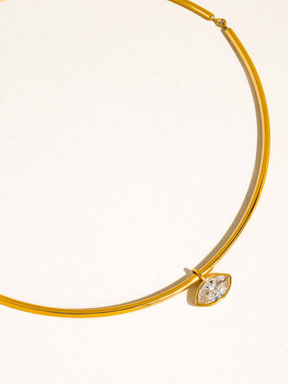 Non-Tarnish Classic CZ Choker