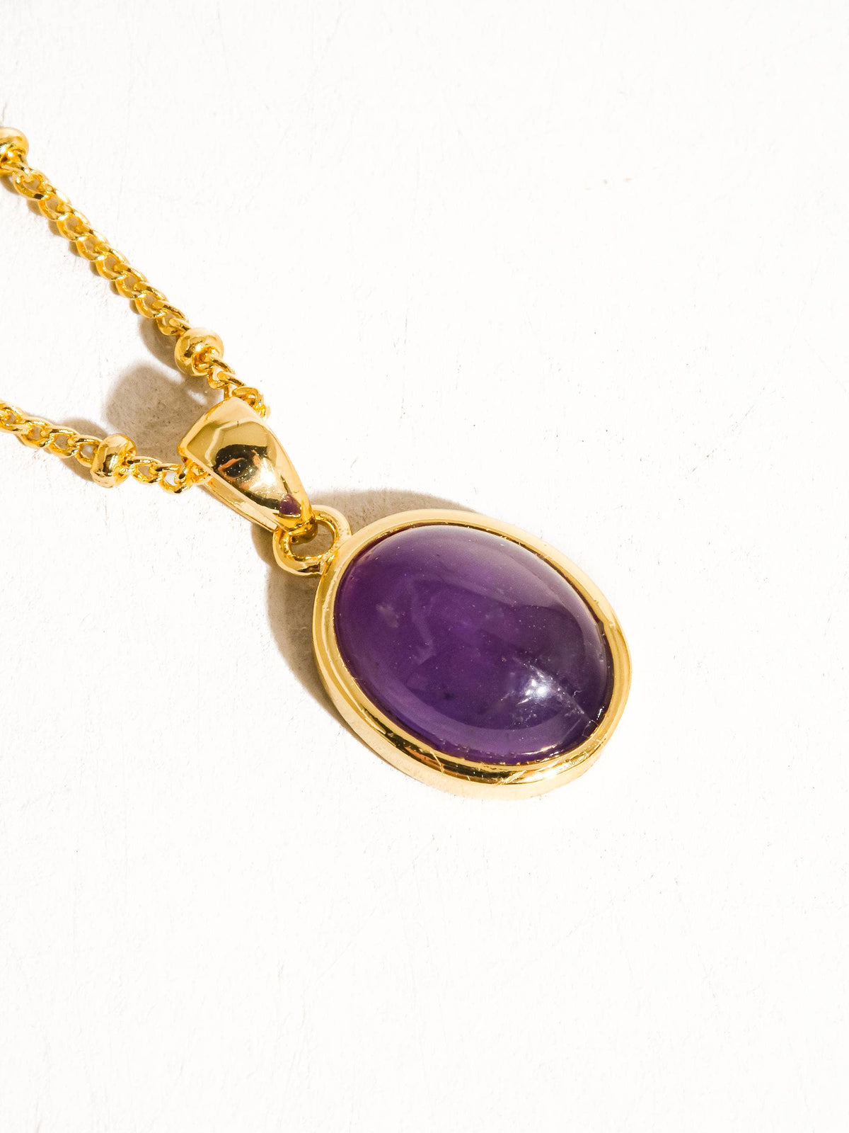Non Tarnish Natural Stone Necklace