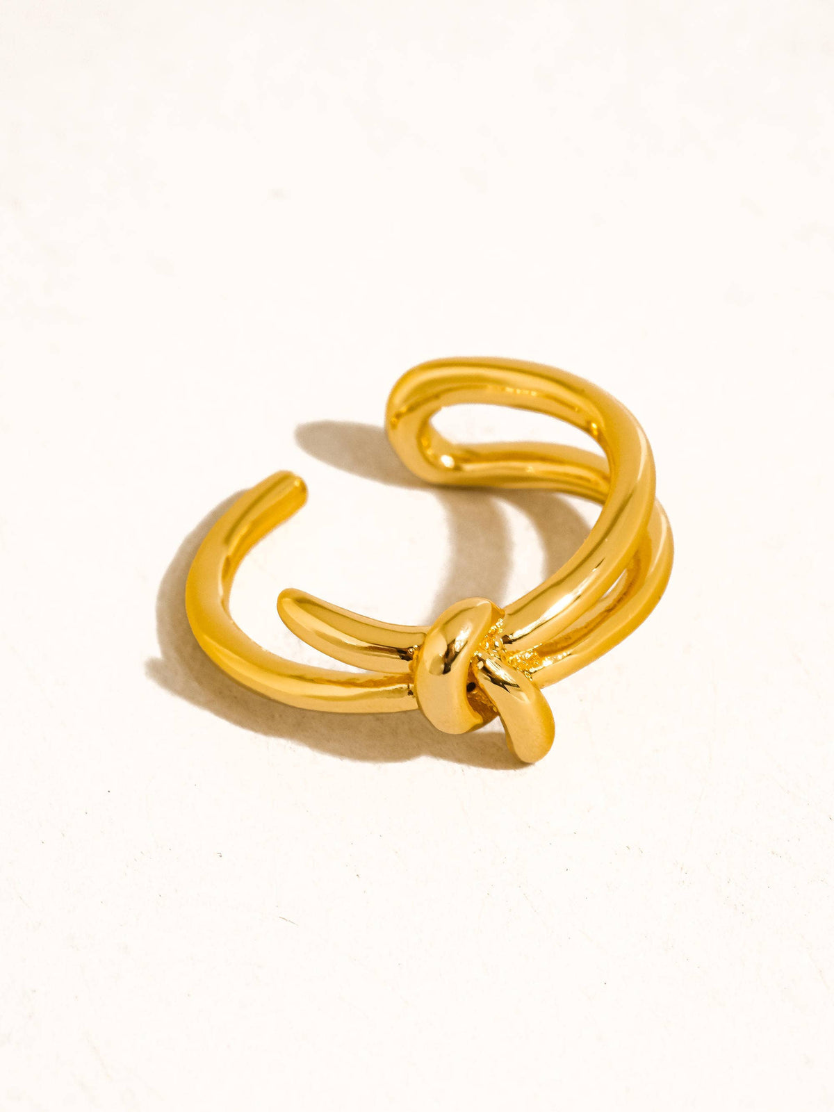 Virelle 18K Gold Vintage Knot Ring