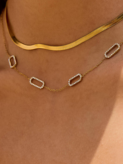 Non-Tarnish Dainty Chain Necklace