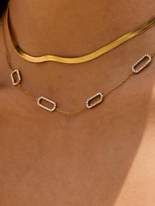Non-Tarnish Dainty Chain Necklace