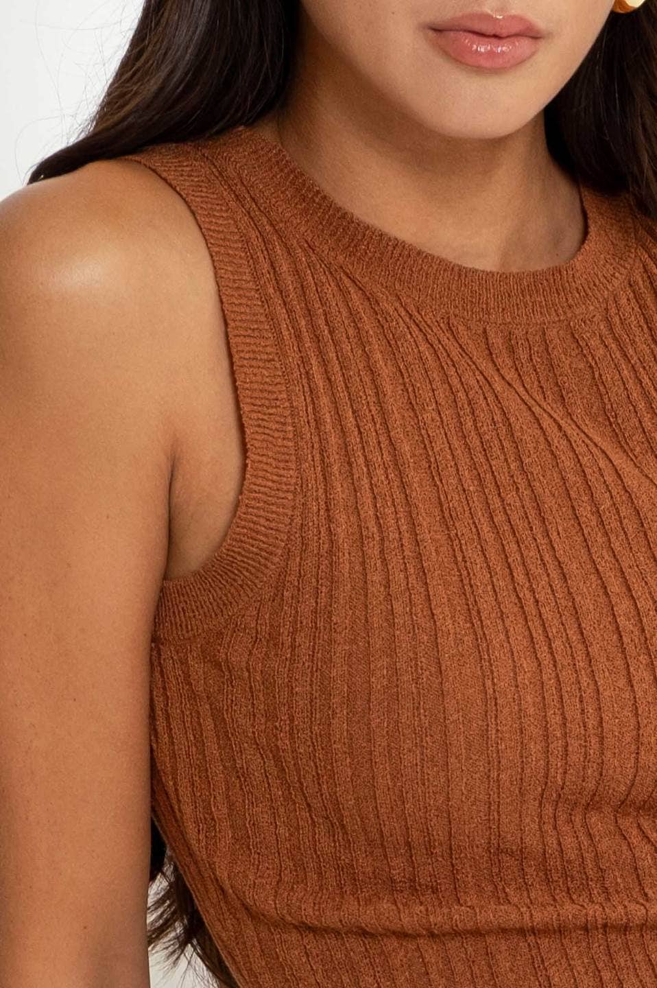 Ribbed Knit Top